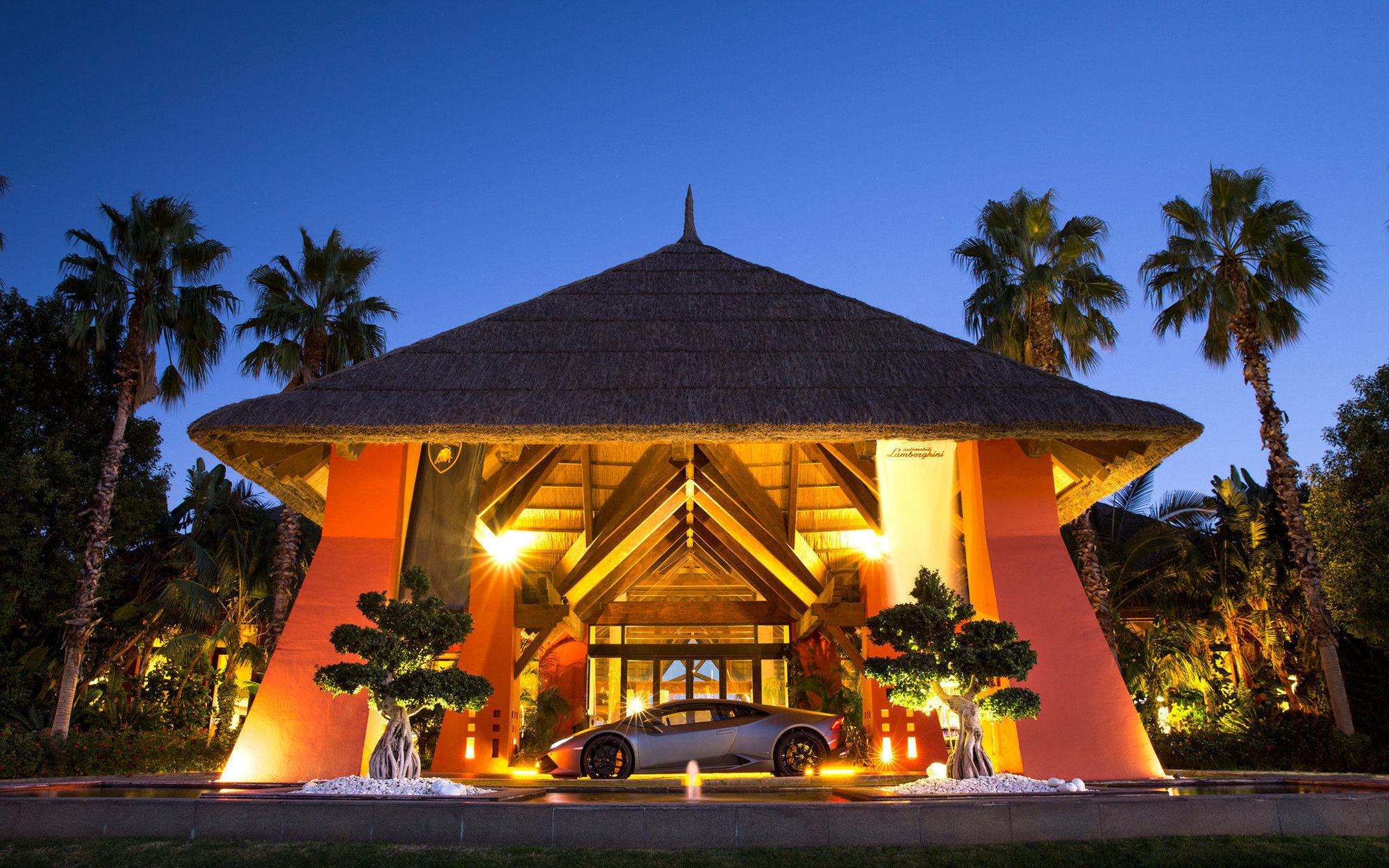 Asia Gardens Hotel & Thai Spa, A Royal Hideaway Hotel Финестрат Екстериор снимка The entrance of the resort